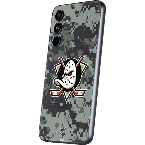 NHL Anaheim Ducks Camo Galaxy A54 5G Skin